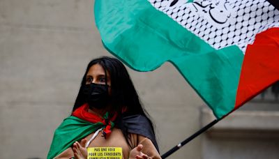 Photos: Gaza war protesters disrupt Paris’s Sorbonne University