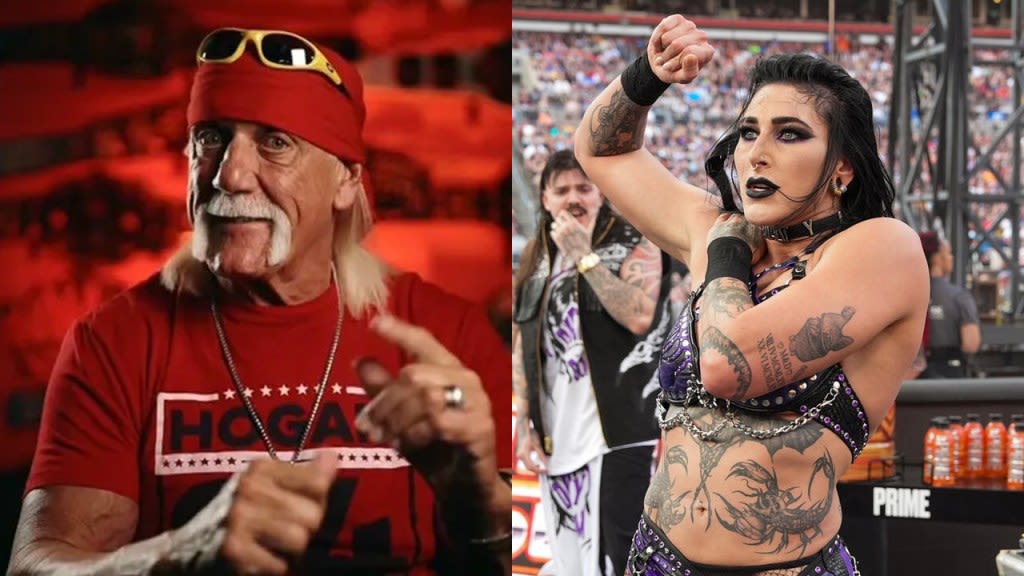 Hulk Hogan Loves Rhea Ripley, Says ‘She’s TheBomb.Com’