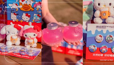 中國CoCo聯名Hello Kitty！大頭造型飲品、毛茸茸公仔和徽章組一次看 | 愛玩妞 | 妞新聞 niusnews