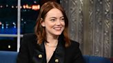 Emma Stone Gets to Live Out Her Dream of Appearing on “Jeopardy!” — but with Stephen Colbert