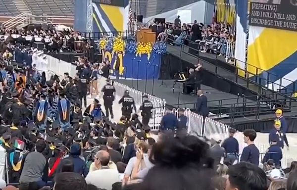 University of Michigan grad says anti-Israel disruption at commencement was 'my biggest fear' for months