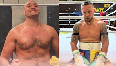 Tyson Fury y Oleksandr Usyk, en grandiosa forma para la pelea por el título indiscutido