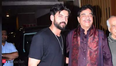 Shatrughan Sinha says ‘Khamosh’ to all rumours of rift with daughter Sonakshi, poses with would-be son-in-law Zaheer Iqbal