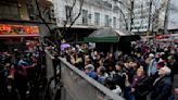 Protesters decry tribute for victims of leftist groups in Argentina's 1970s political violence