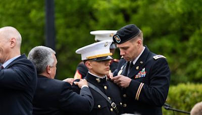 3 Hillsdale College graduating seniors commissioned into U.S. Marine Corps