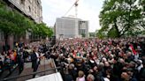 Orbán challenger leads protest calling for child protection after sexual abuse scandal in Hungary