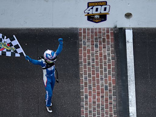 NASCAR: Kyle Larson wins Brickyard 400