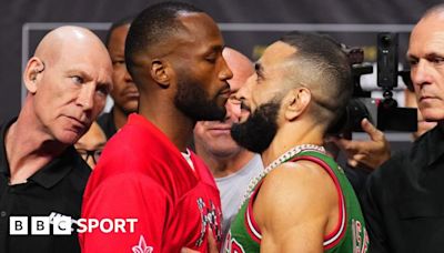 UFC 304 in Manchester: Leon Edwards and Tom Aspinall serenaded by crowd at news conference