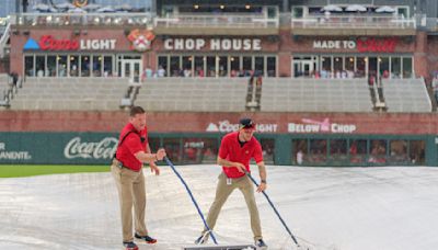 Cardinals-Braves game is postponed because of rain, doubleheader planned for Saturday