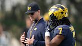 Michigan football practice observations: Jim Harbaugh goes 1-on-1 with prospect Jadyn Davis