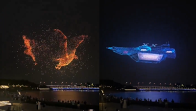 China Sets Double Word Records During Stunning Light Show With Over 10,000 Drones