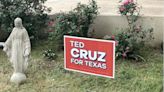 Elections regulator hearing complaint about Ted Cruz has yard sign for senator's campaign