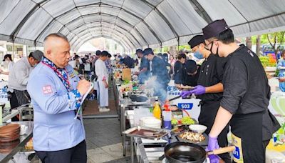 客家小炒爭霸賽南區初賽 近30隊高雄巨蛋開炒 (圖)