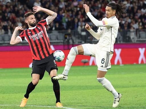 Roma Spoil Olivier Giroud's AC Milan Farewell In Perth | Football News