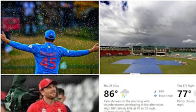 IND vs ENG Guyana Weather Live Updates, T20 World Cup Semi-Final: India vs England Under Heavy Rain Threat - News18