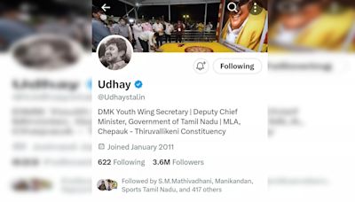 Udhayanidhi Stalin Changes X Bio, Adds 'Deputy Chief Minister, Govt of Tamil Nadu'