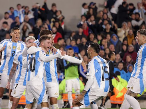 ¡Un ataque de locura! El poder de fuego de la selección argentina va más allá de Messi y Scaloni lo disfruta