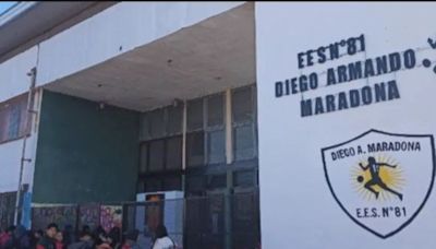 Dónde está la segunda escuela del país que lleva el nombre de Diego Maradona