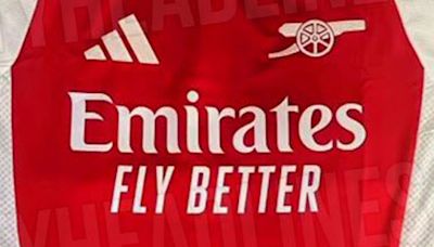 Arsenal fans stunned as home kit for 2024/25 season is 'leaked'