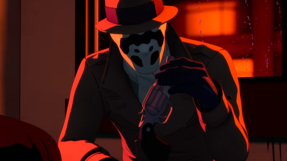 Yeesh, the Rorschach voice in this new Watchmen animated movie trailer