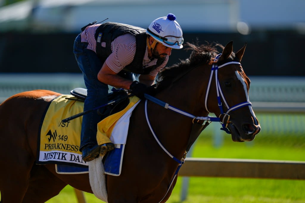 Mystik Dan looks like horse to beat in Preakness on what could be muddy track