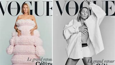 Celine Dion makes high-fashion comeback on Vogue France cover: ‘Revealing my beauty’ at 55