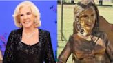 Vandalizaron la escultura que hicieron en honor a Mirtha Legrand en Villa Cañás: las fotos