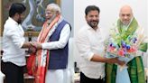 Telangana Chief Minister Revanth Reddy meets PM Modi, Amit Shah in New Delhi