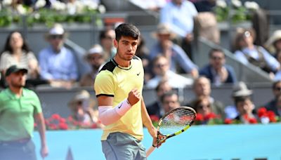 Alcaraz - Rublev, en directo: cuartos del Mutua Madrid Open hoy en vivo online