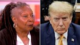 “The View” audience gasps as Whoopi Goldberg suggests Donald Trump be jailed at Guantanamo Bay