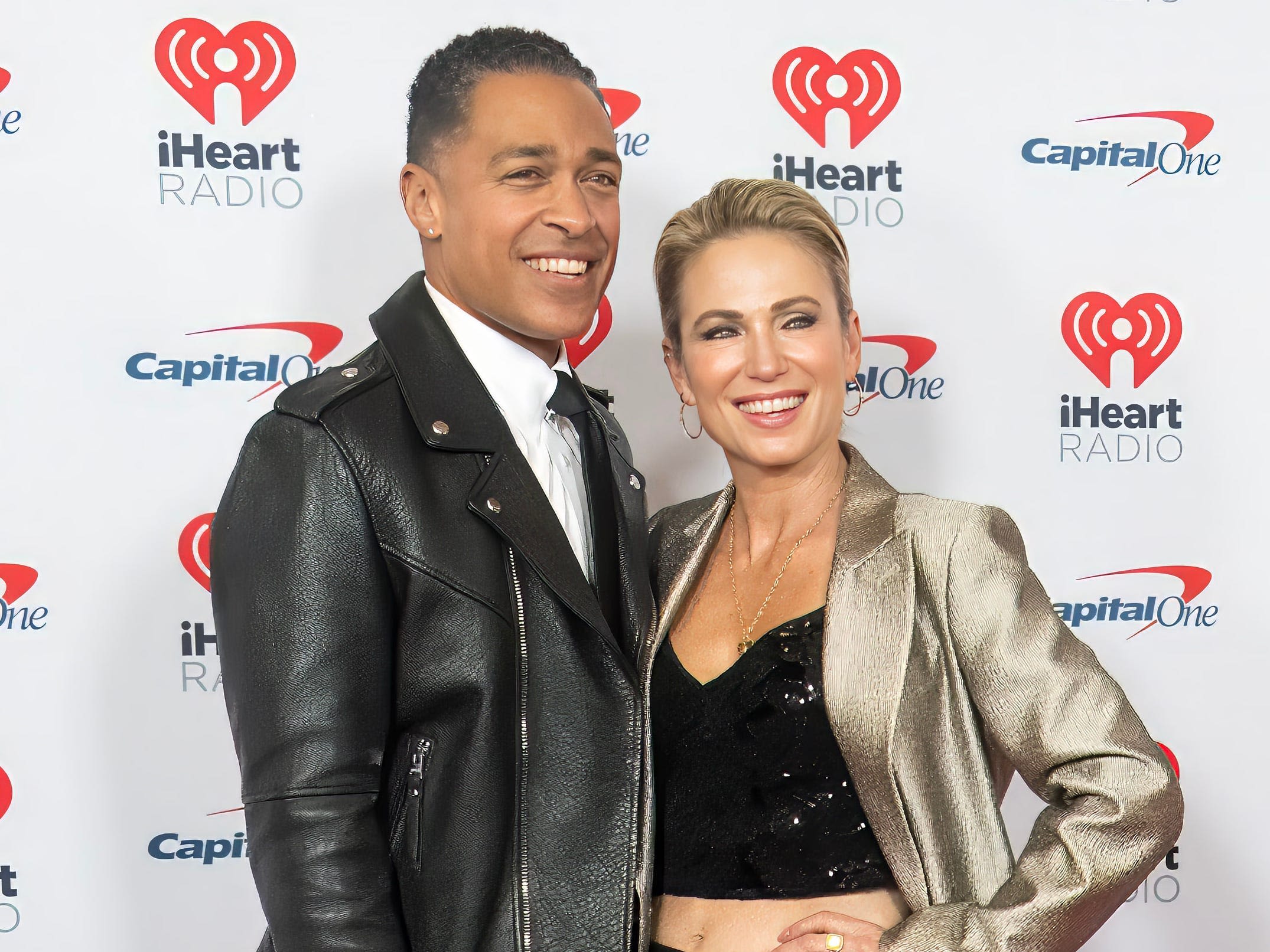 Amy Robach says dating T.J. Holmes lets her embrace her 'feminine energy.' He won't let her pay for their dates.