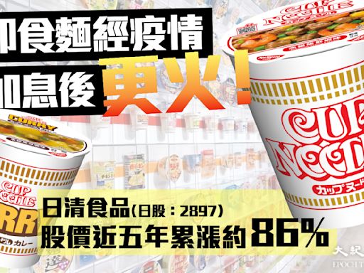 【談股論金】即食麵經疫情加息後「更火」