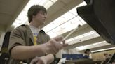 Unlocking the Archive: Lancaster High School Percussion Ensemble performs in April 2004