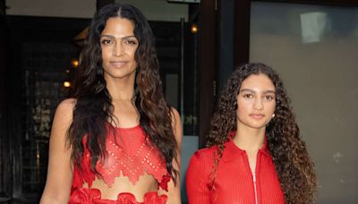 Matthew McConaughey’s Wife Camila Alves and Daughter Vida, 14, Radiate in Red Looks at N.Y.C. Hermès Event