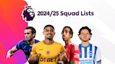 2024/25 Premier League squad lists