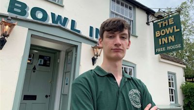 Britain's youngest landlord, 18, quit uni because he 'dreamed' of pulling pints