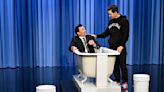 Mark Wahlberg Shows Jimmy Fallon How He Makes a Cold Plunge Everywhere He Goes