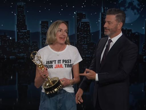 Jimmy Kimmel Brings Out His Wife to Fire Back at Trump’s Rally Insults