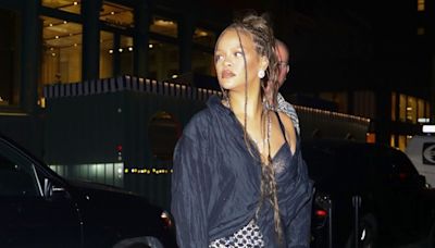 Rihanna Takes the Baggy Jean Trend to a New Level