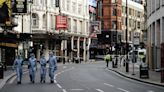 Two police officers in hospital after being stabbed by ‘frenzied’ man in London