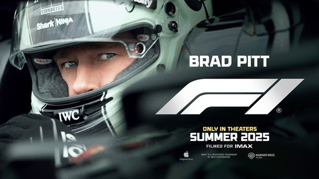 Brad Pitt's Formula 1 movie drops first poster and title