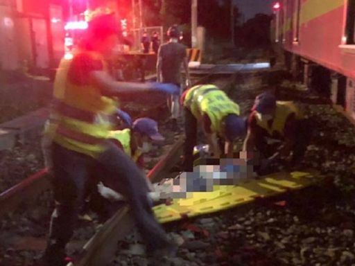 台鐵深夜爆撞死行人！桃園婦闖平交道遭「區間車衝撞」送醫不治