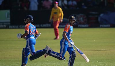 Jaiswal’s unbeaten 93 helps India claim T20 series against Zimbabwe