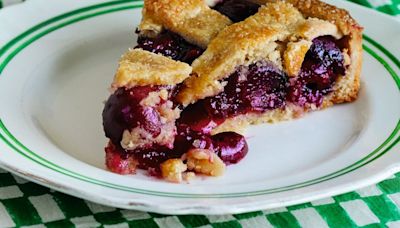 Ruby Bhogal’s cherry and almond pie recipe