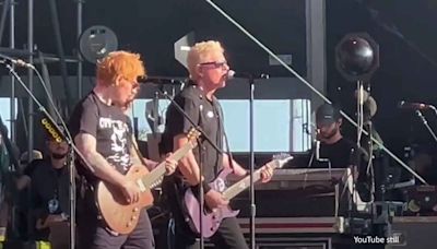 The Offspring Do Surprise Jam With Ed Sheeran