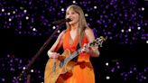 Taylor Swift brings Travis Kelce onstage at London show