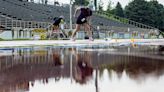 Records — and rain — fall at first day of Nebraska state track and field meet