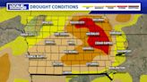 Recent soaking rainfalls helping Iowa reduce extreme drought