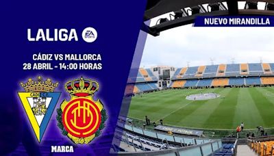 Cádiz - Mallorca: horario, dónde ver en TV y canal del partido de LaLiga EA Sports