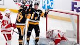 Detroit Red Wings badly outplayed in 6-3 loss to Penguins, but hold playoff position